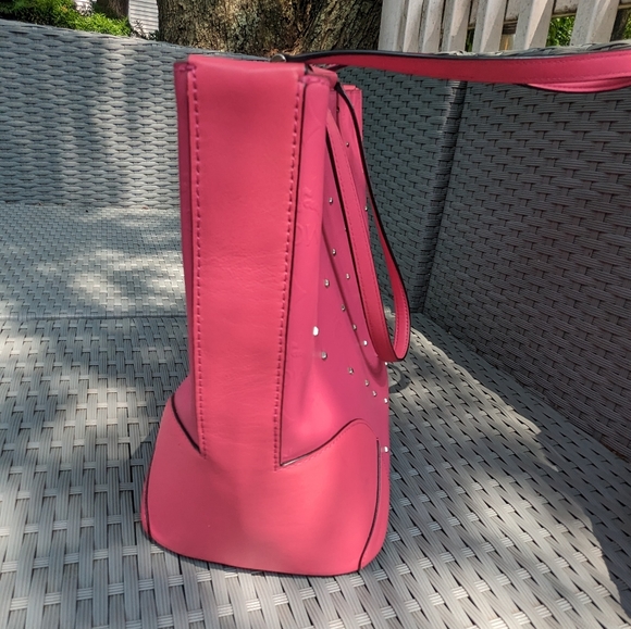 MCM pink tote Cloudia Studded Tote - Picture 4 of 12